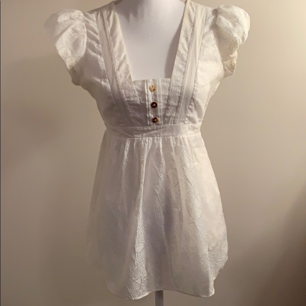Barney’s New York CO-OP White Blouse Small
